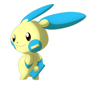 pokemon___minun_by_tejama-d3iaoar